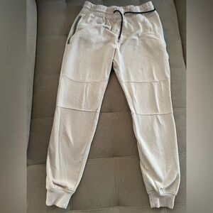 Tan joggers size small